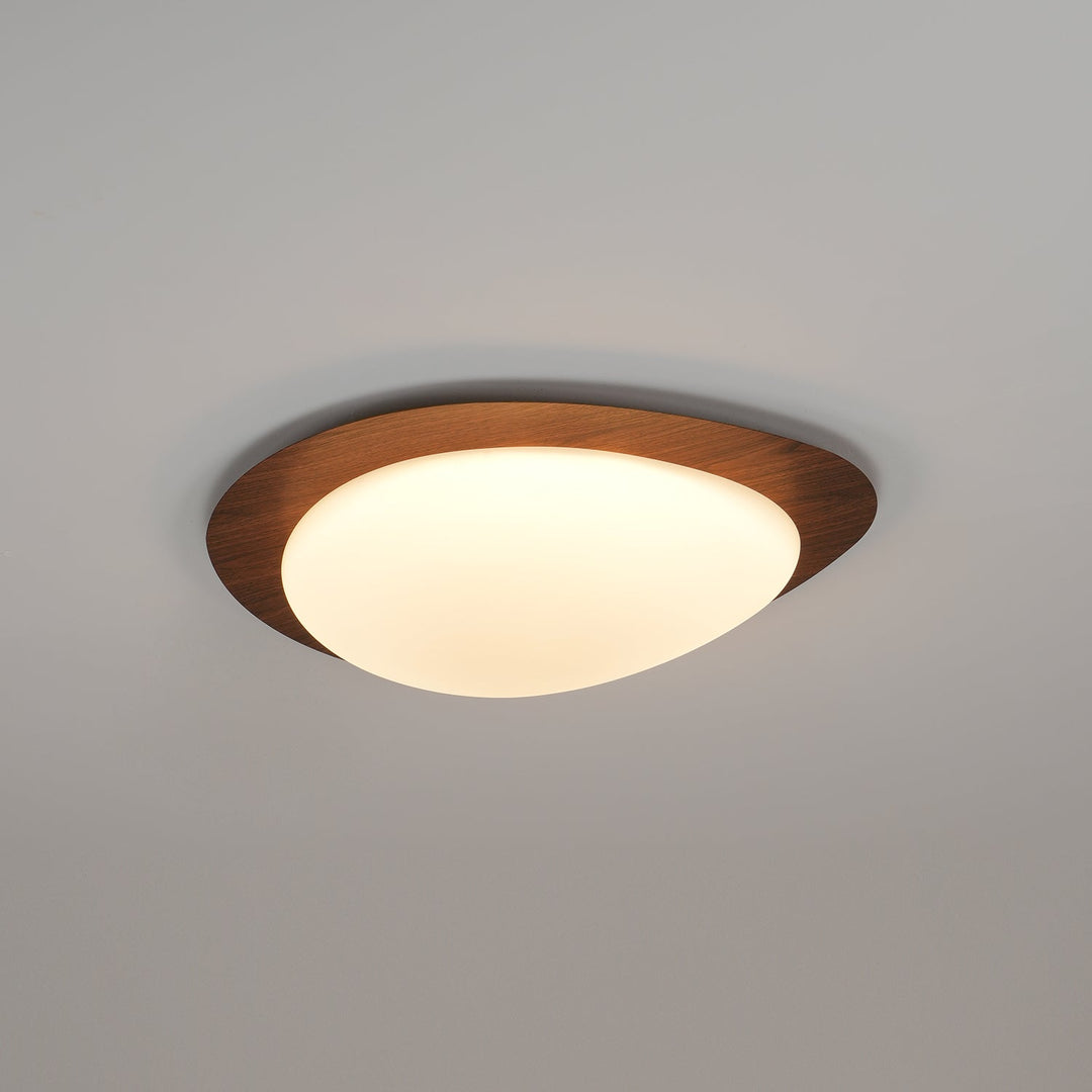 Flush Mount Pebble Metal Ceiling Light | Luvikno