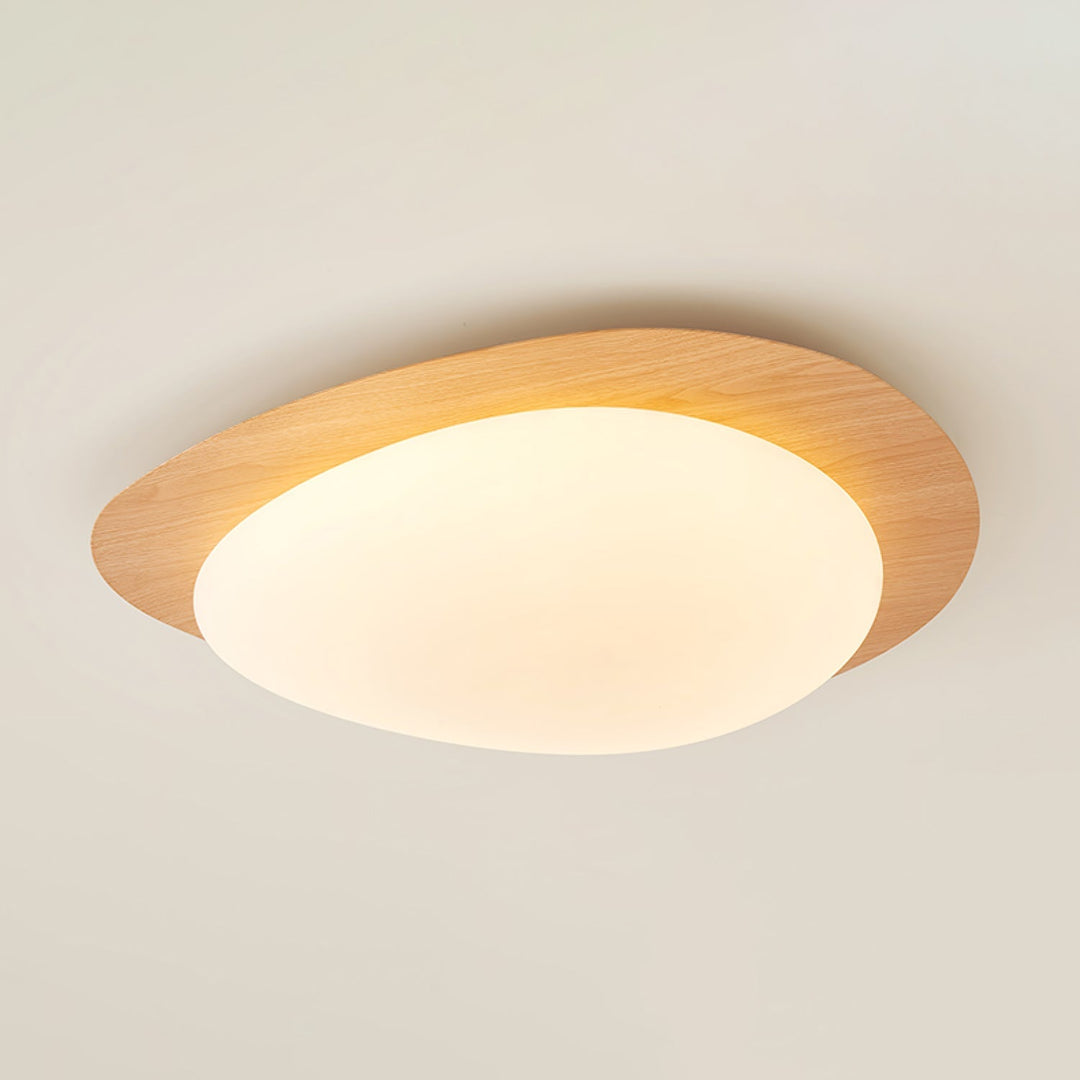 Flush Mount Pebble Metal Ceiling Light | Luvikno