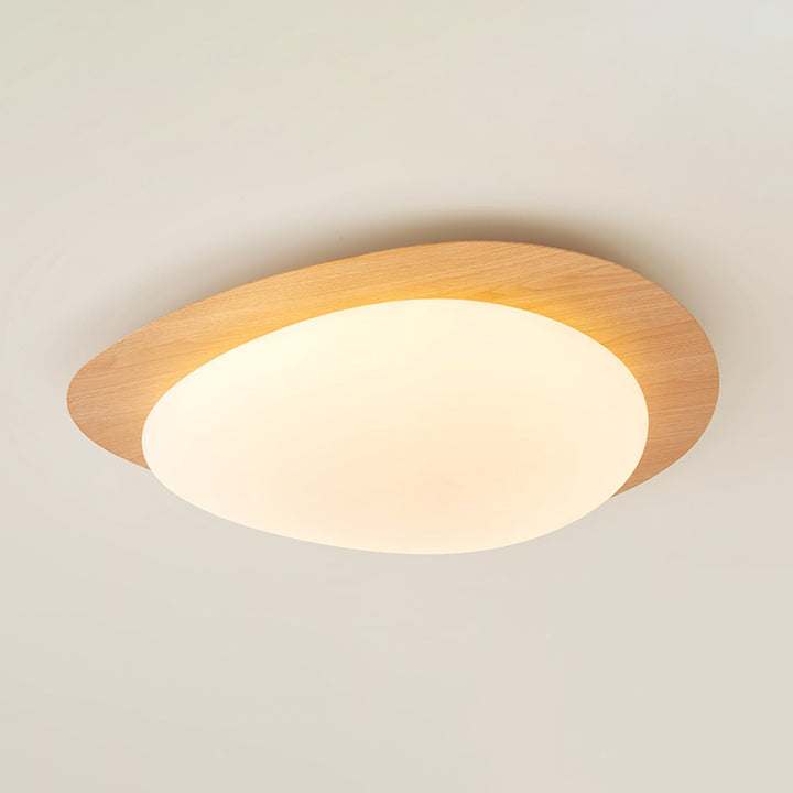 Flush Mount Pebble Metal Ceiling Light | Luvikno