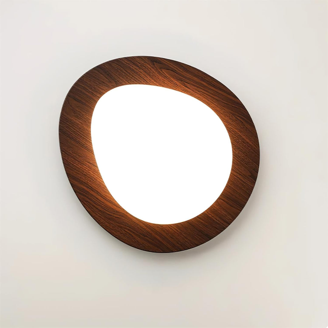 Flush Mount Pebble Metal Ceiling Light | Luvikno