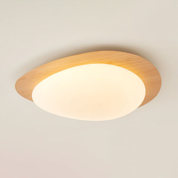 Flush Mount Pebble Metal Ceiling Light | Luvikno
