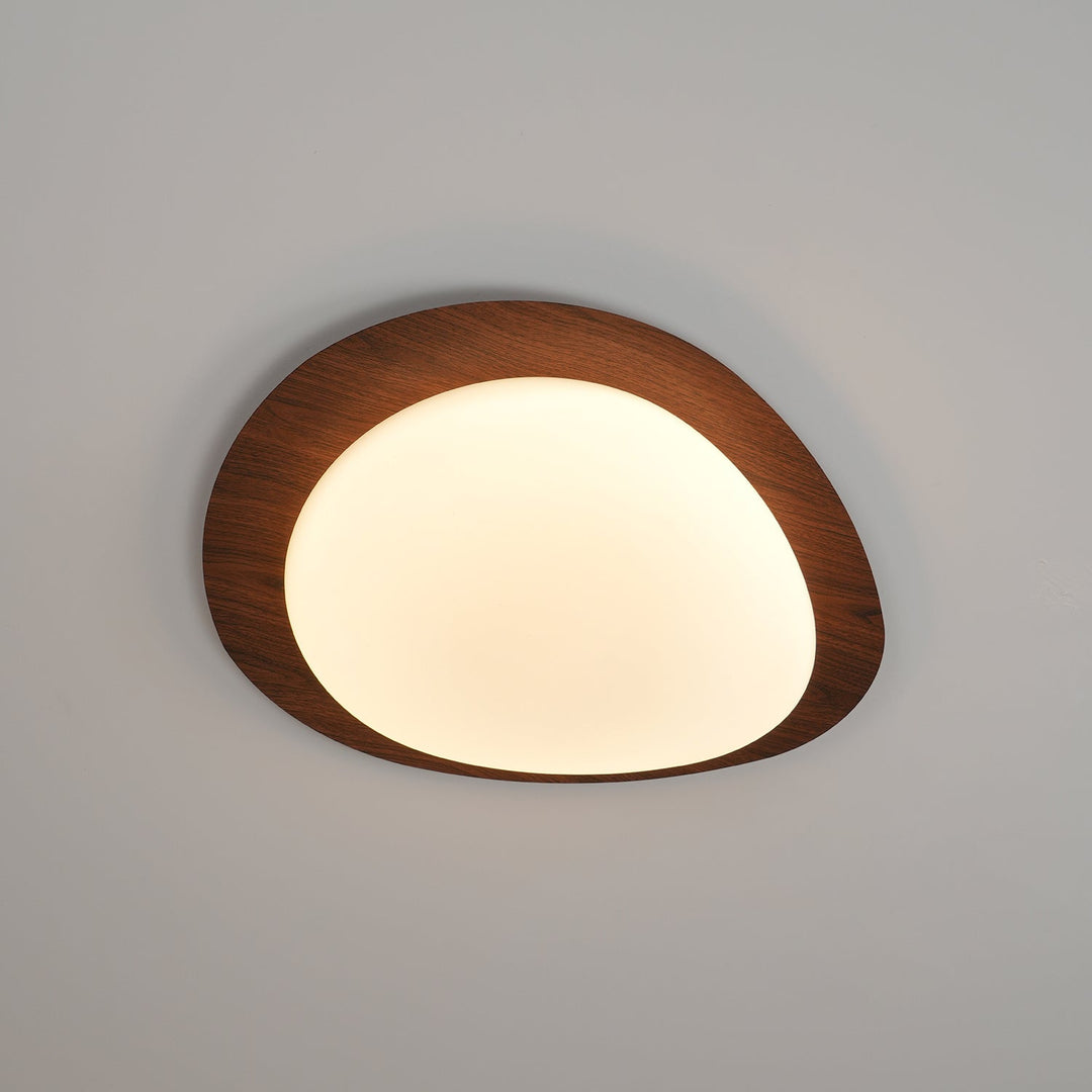 Flush Mount Pebble Metal Ceiling Light | Luvikno