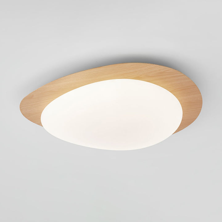 Flush Mount Pebble Metal Ceiling Light | Luvikno