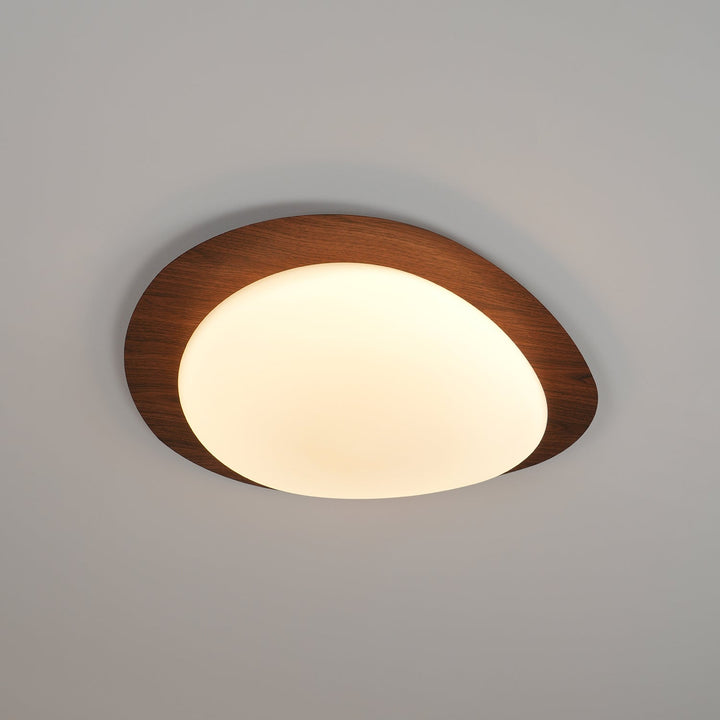 Flush Mount Pebble Metal Ceiling Light | Luvikno