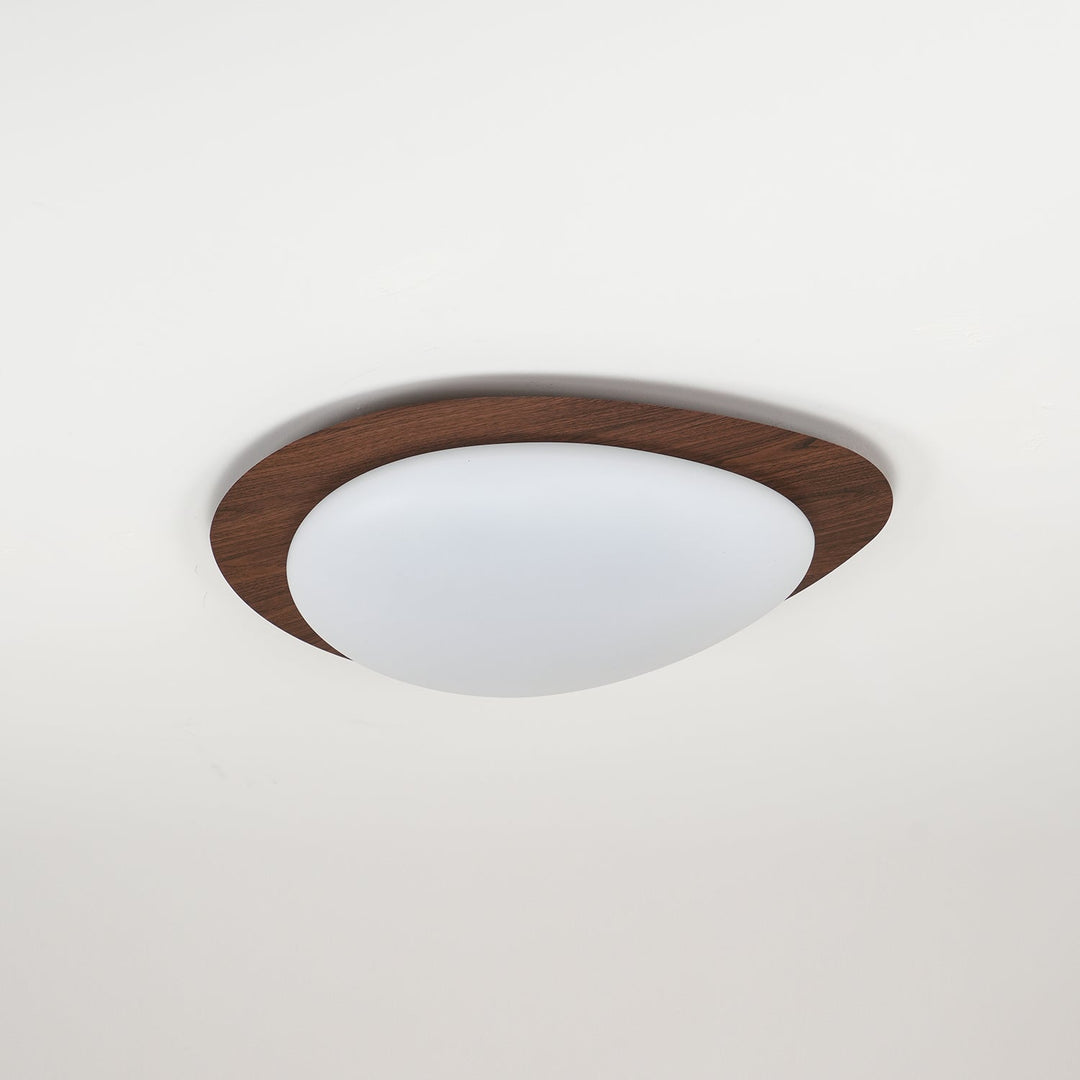 Flush Mount Pebble Metal Ceiling Light | Luvikno