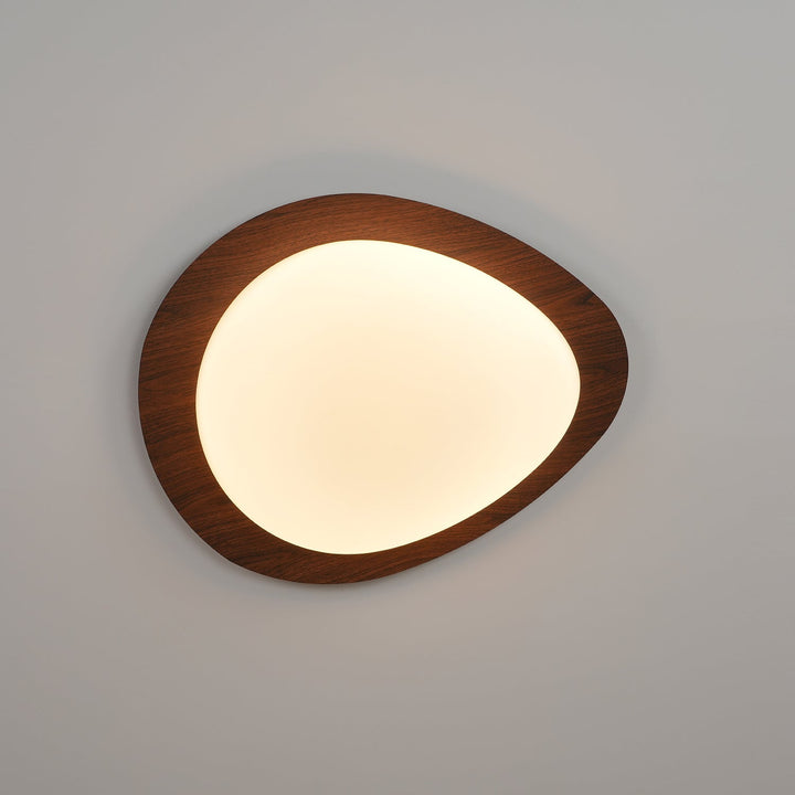Flush Mount Pebble Metal Ceiling Light | Luvikno