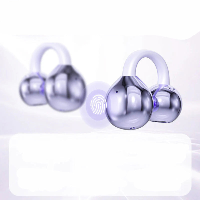 Luvikno | LuxoSound Bluetooth-hodetelefoner med øreklemme | Trådløs komfort og utmerket lydkvalitet for on-the-go