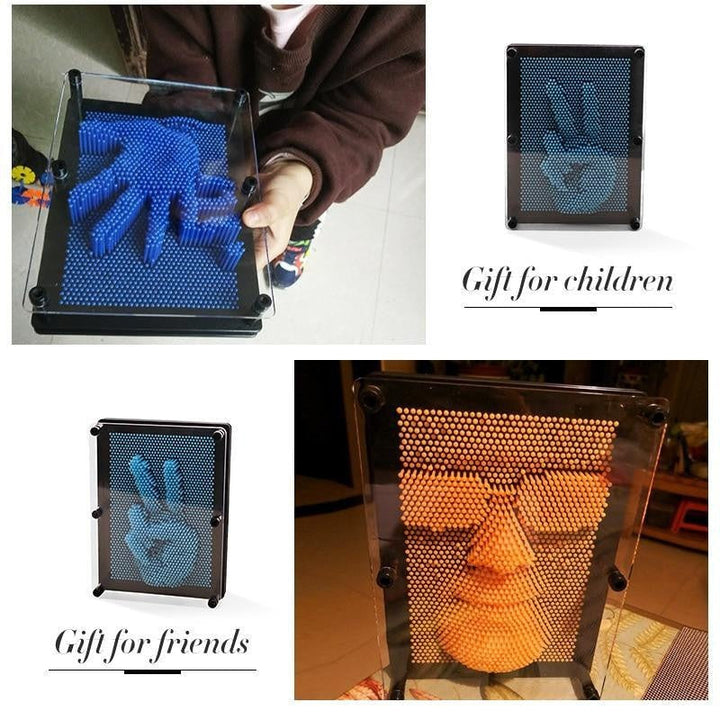3D Pin Art Impression Board | Luvikno