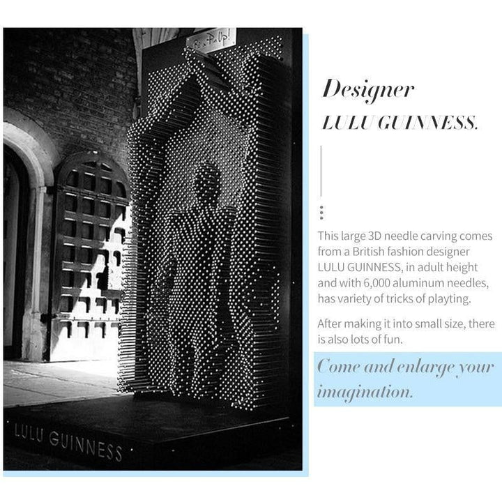 3D Pin Art Impression Board | Luvikno