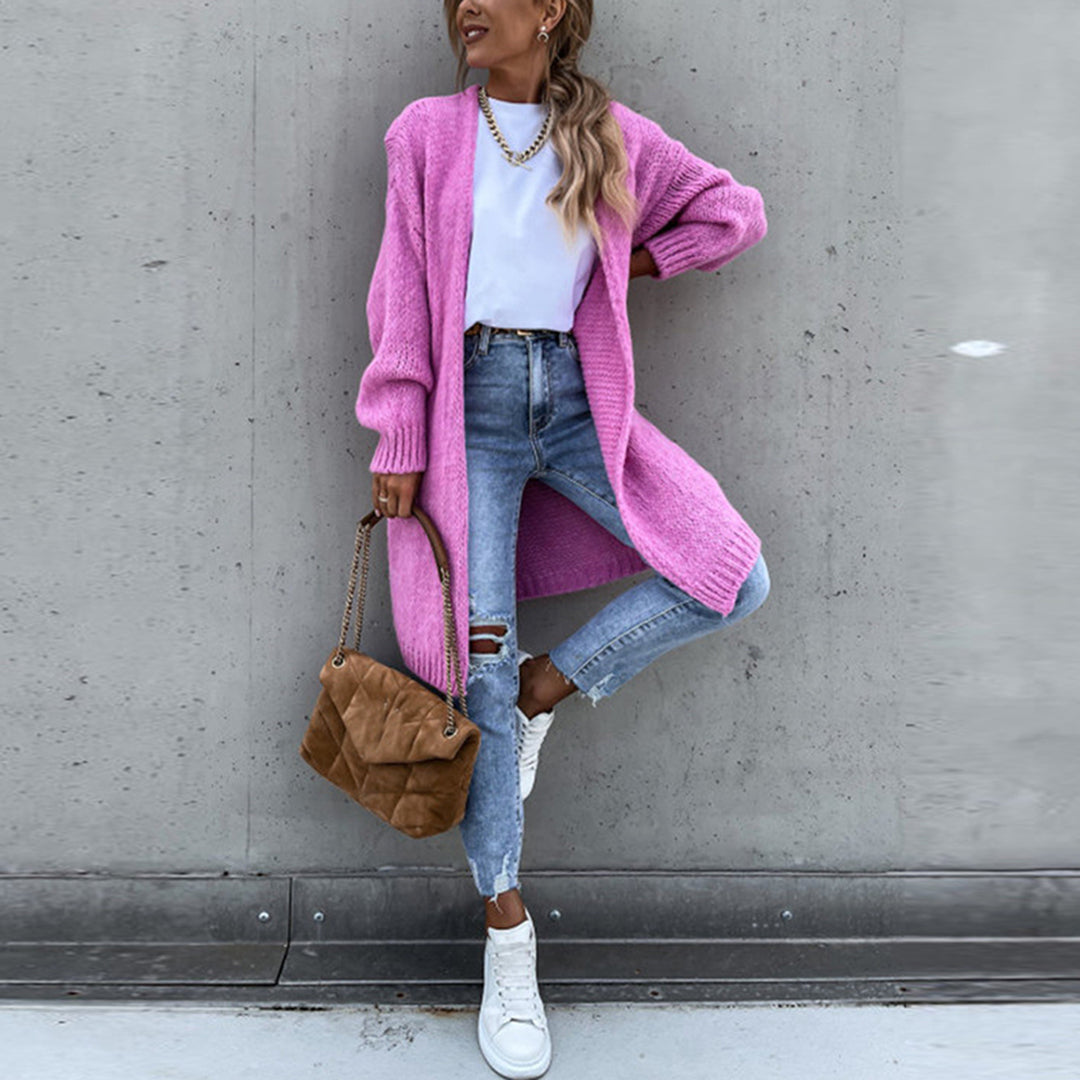 Luvik | Trendy Pitkä Cardigan naisille