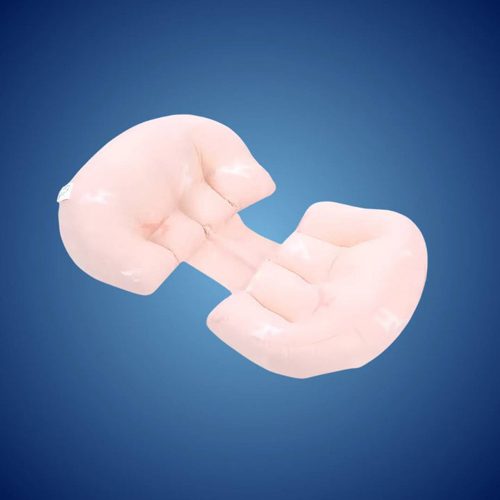 MomEase Comfort Best Graviditetpute | Pute for Gravide - Sove på siden og Postpartum Gjenoppretting - Graviditetssovepute Luvikno