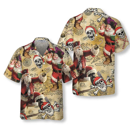 Luvik | Joulupukki meriseikkailijan paita, hauska joulupukin paita miehille, paras joululahja