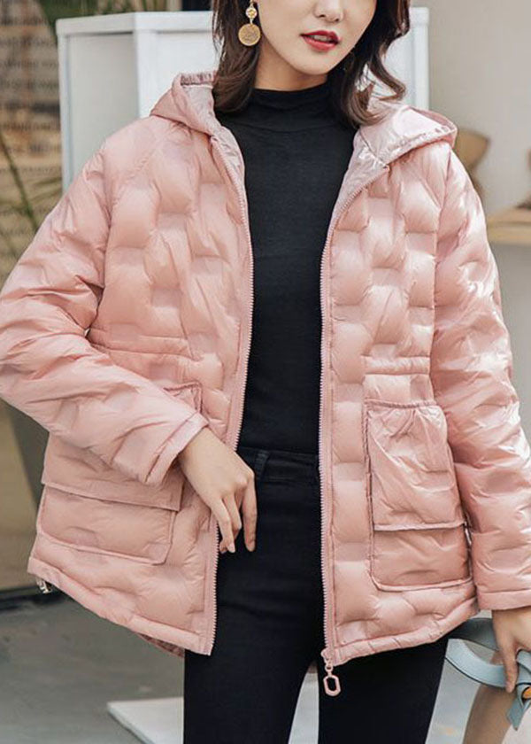 Luvik | Liv Pink Hettegenser med glidelås Ankkasulat Vinterkapsel Vinter