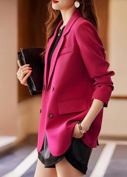 Luvik | Vaaleanpunainen Koko Avoin Selkä Sivulla Puuvillajakit