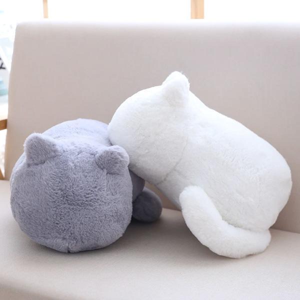 Plush Cat Cushion | Luvikno
