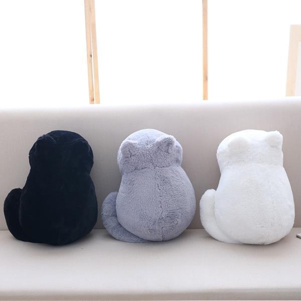 Plush Cat Cushion | Luvikno