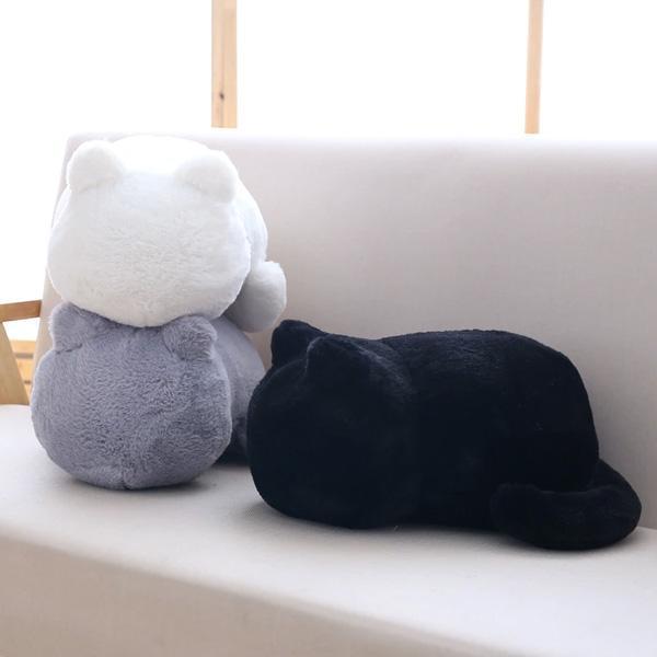 Plush Cat Cushion | Luvikno