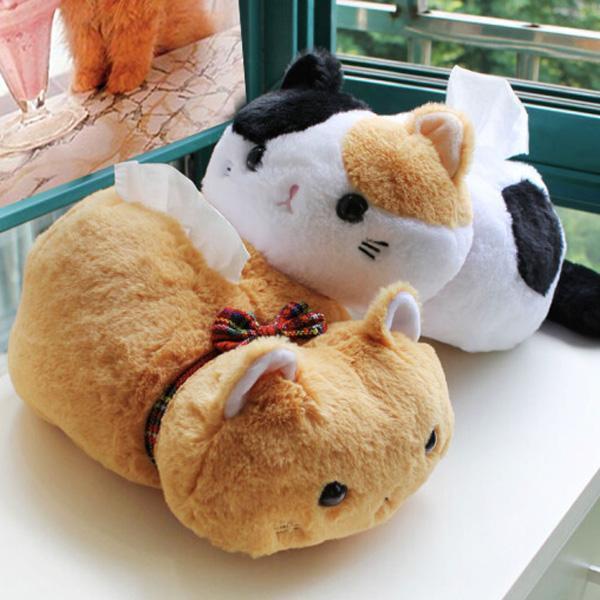 Plush Katt Veveboksdeksler | Luvikno