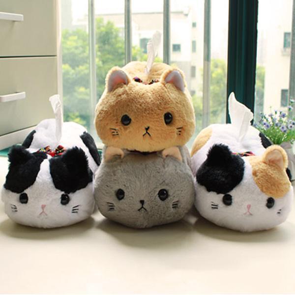 Plush Katt Veveboksdeksler | Luvikno
