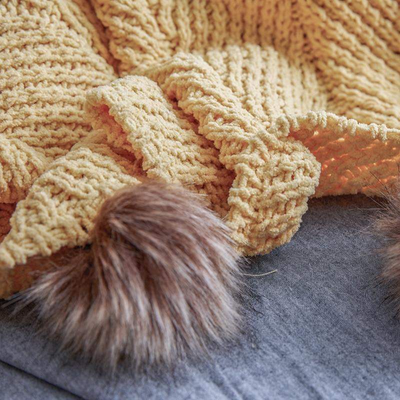 Pom Pom Chenille Tepper Luvikno