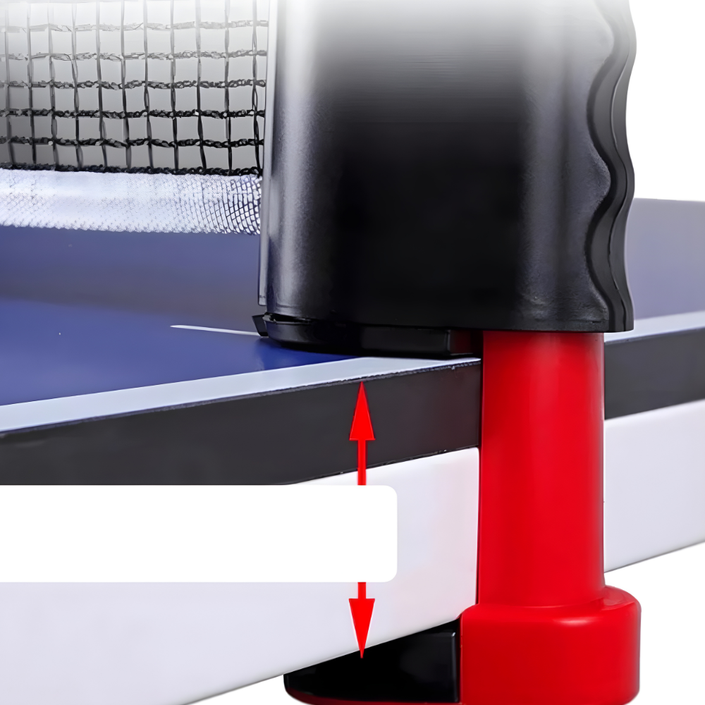 Bærbar Bordtennis Sett Uttrekkbart Nett Familie Ping Pong Kit Luvikno