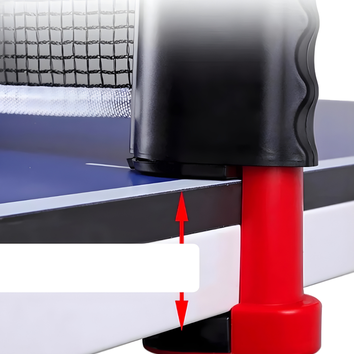 Bærbar Bordtennis Sett Uttrekkbart Nett Familie Ping Pong Kit Luvikno