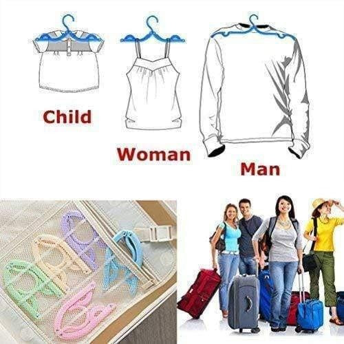 Folding Travel Hangers | Luvikno