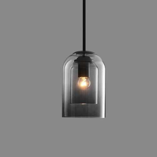 Dobbel glasspendellampe Luvikno