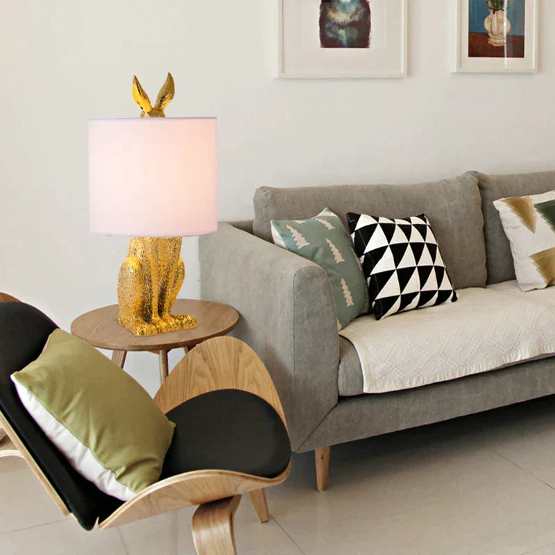 Luvikno | Chic Maskert Kaninlampe – Elegant Atmosfære Skaper