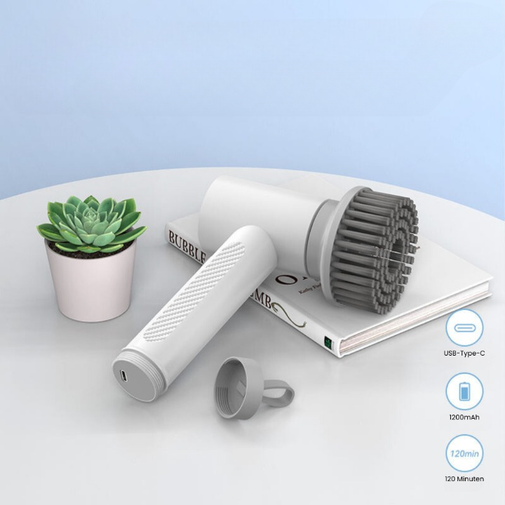 Electric Scrub Brush Profesjonell Kjøkken- og Komfyrrenser Luvikno