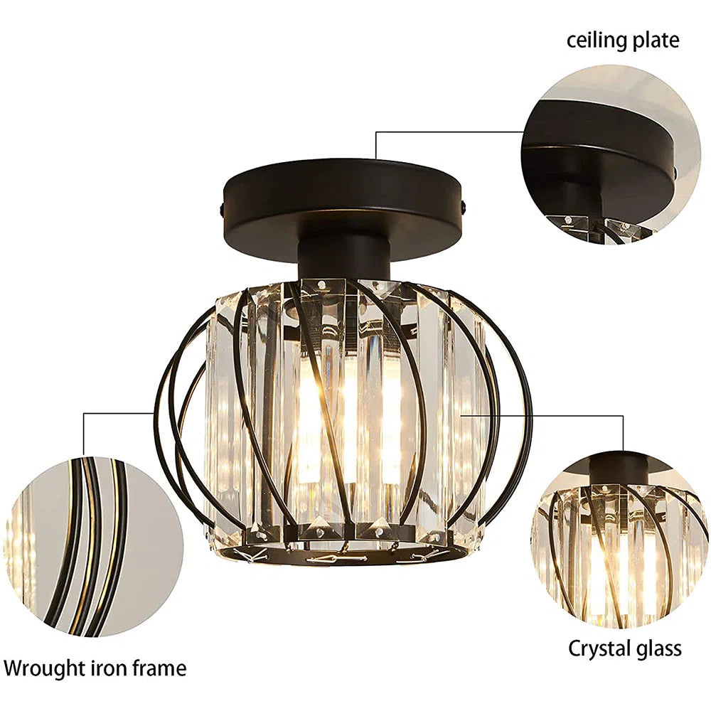 Glass Ceiling Light | Luvikno