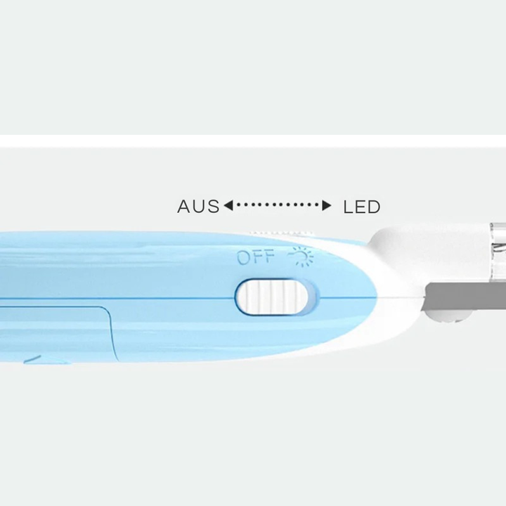 Klo-kutter med LED-lampe og sikkerhetslås Luvikno