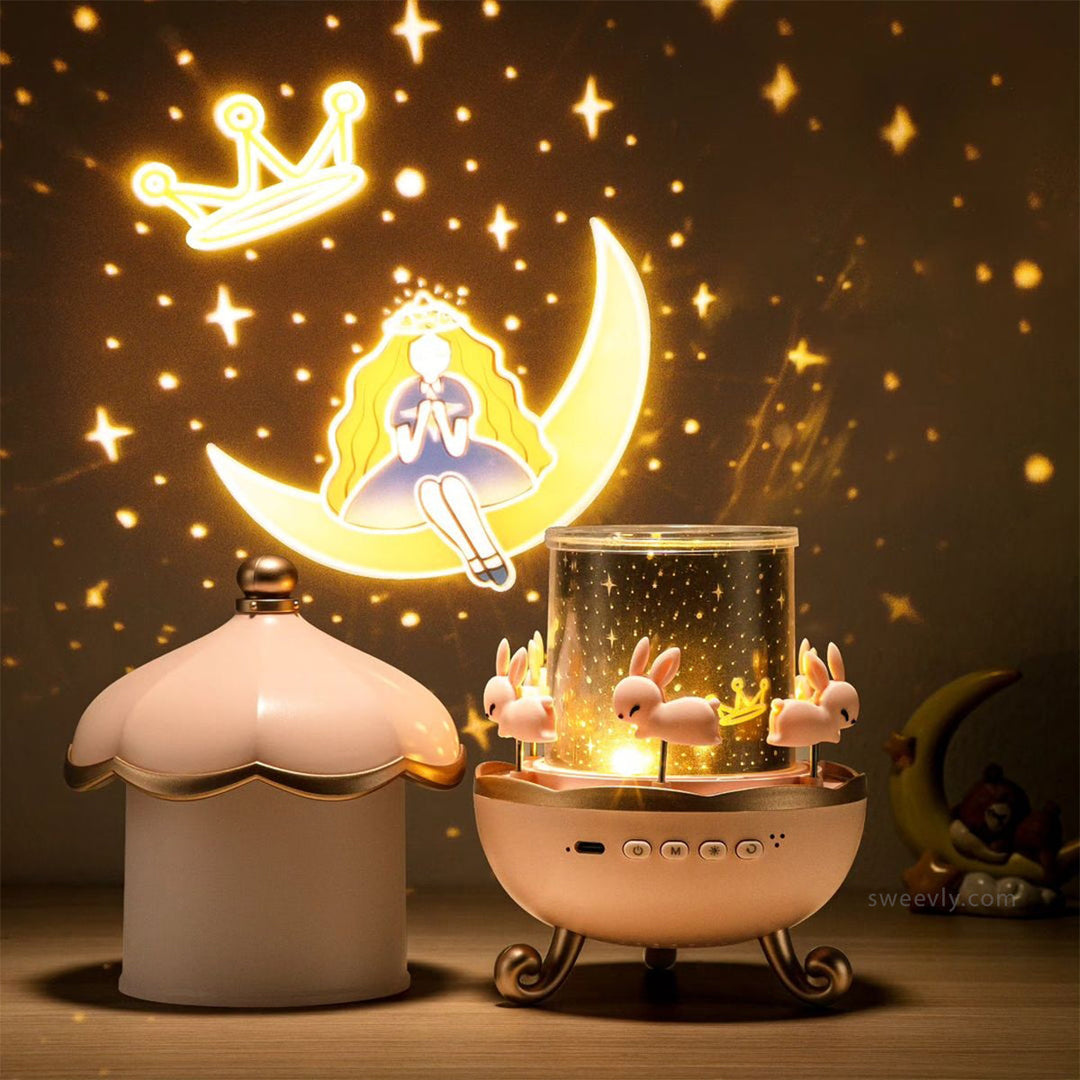 DreamLite - Betagende Beroligende Projektor for Soverom Luvikno