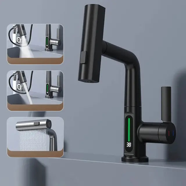 3-i-1 utvidbar intelligent vannfall | Luvikno