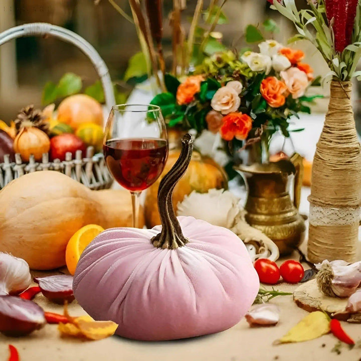 Håndlaget myk Halloween gresskarpute Luvikno