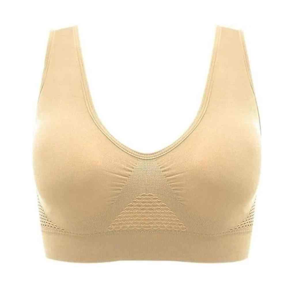 Luvikno | 3-delt BH-sett med Push-Up-design og honningkake-struktur