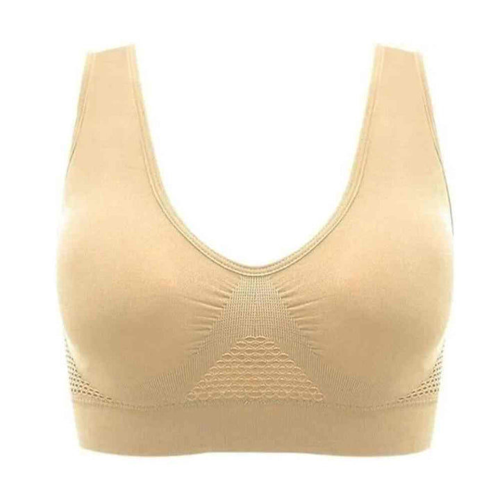 Luvikno | 3-delt BH-sett med Push-Up-design og honningkake-struktur
