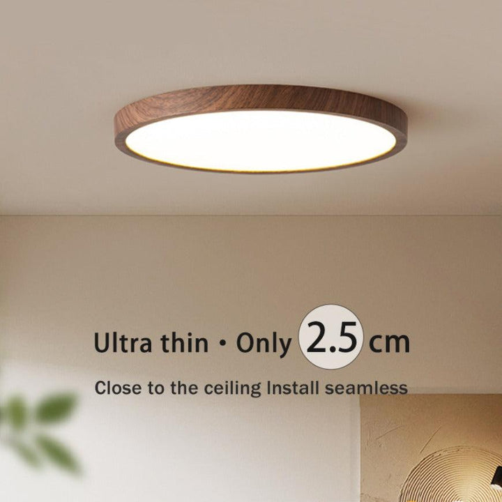 Luvikno | LED Ultrathin Sirkulær Taklampe - Moderne Design for Stue & Kjøkkenbelysning