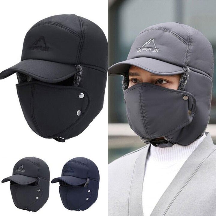 Luvikno | Unisex vindproof & varm & ørebeskyttelse & ansiktsbeskyttelse hatt