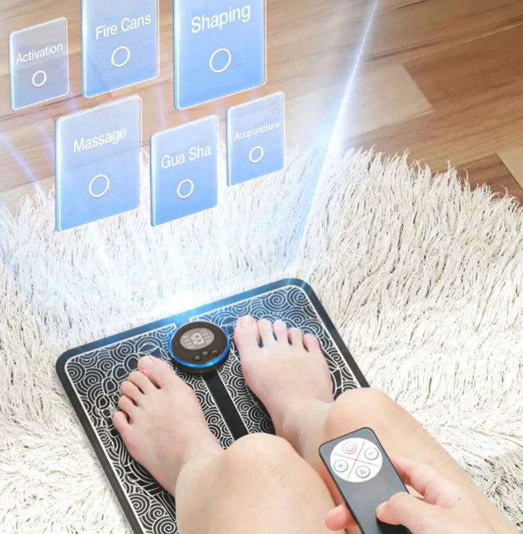ELEVATE EMS Neuropati Mat | Lindrer Smerte, Forbedrer Sirkulasjon og Dyp Avslapning | Luvikno