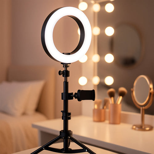 Ring light - 3 lysmoduser - QX-260 | Luvikno