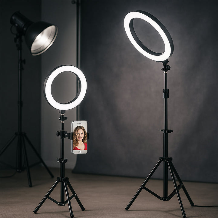 Ring light - 3 lysmoduser - QX-260 | Luvikno