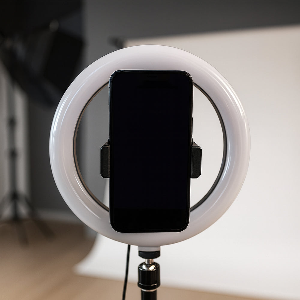 Ring light - 3 lysmoduser - QX-260 | Luvikno