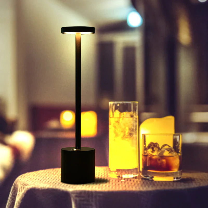 Luvikno | Qandlelight - Trådlampa oppladbar bordlampe