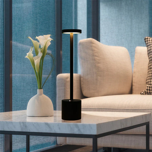 Luvikno | Qandlelight - Trådlampa oppladbar bordlampe