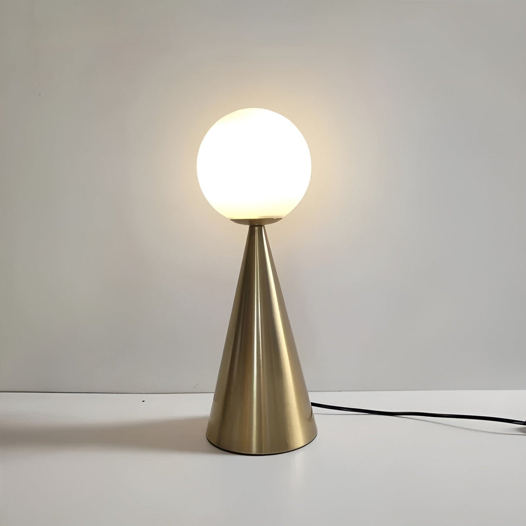 Luvikno | Elegant Gull Bordlampe - Luksuriøs Belysning for Ditt Interiør