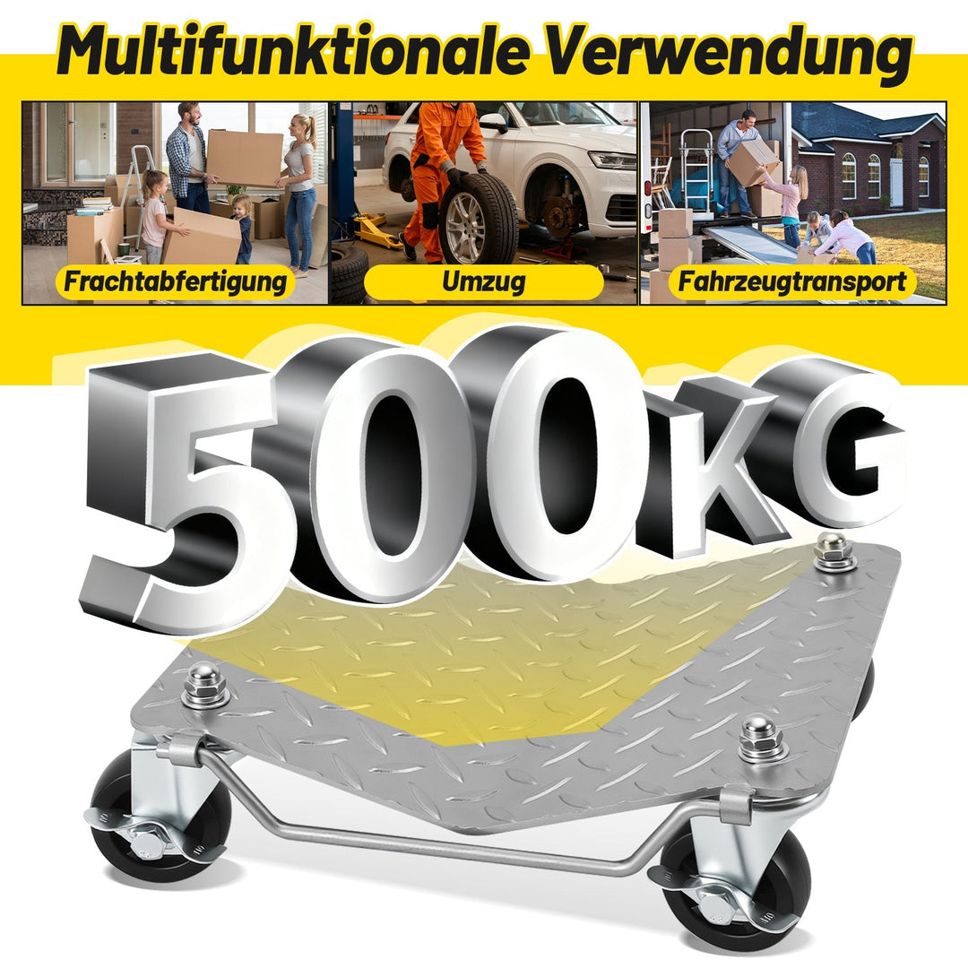 Manøvreringshjelp bil manøvreringsrulle bil 2/4 stykker | Luvikno