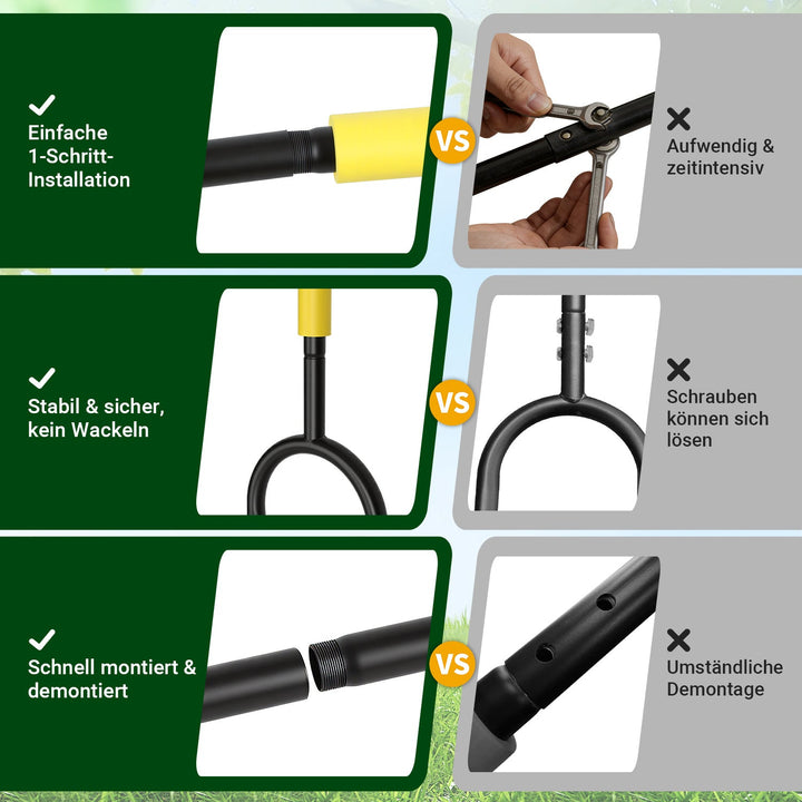 Kanttrimmer med T-håndtak Kantkutter | Luvikno