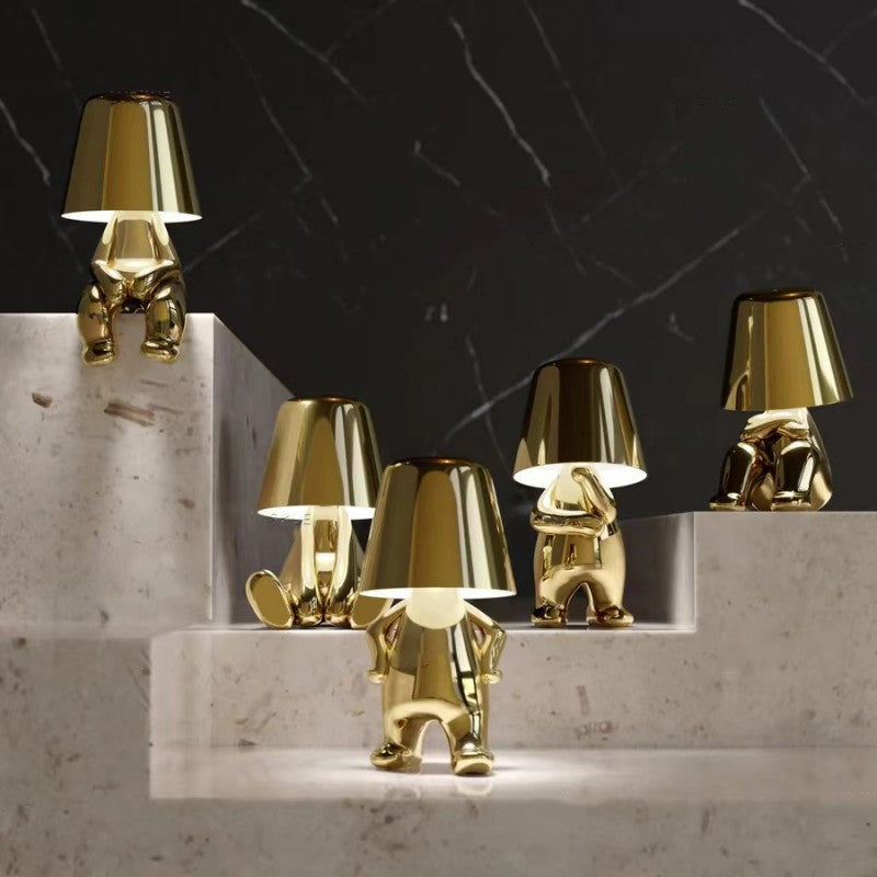 Lekende Dimmbar Bordlampe - LumoPals | Luvikno
