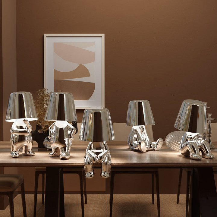 Lekende Dimmbar Bordlampe - LumoPals | Luvikno